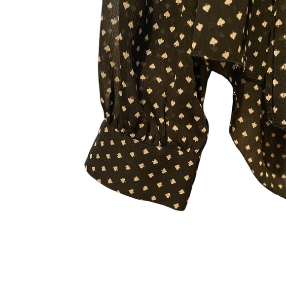 L’agence Tabitha Ruffled Spade Top Size S/P - Picture 3 of 10